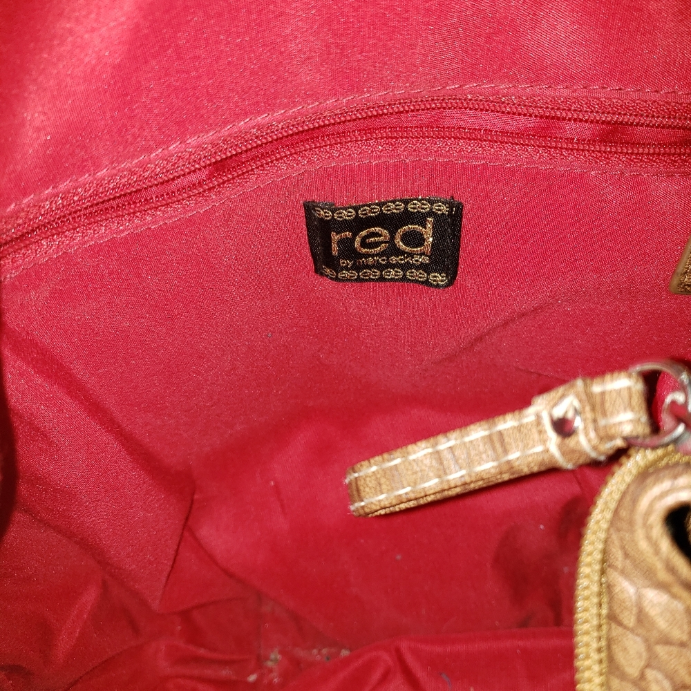 Marc Ecko Red Nwots Hobo Handbag - image 5